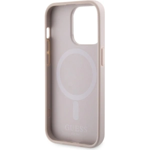 Etui Guess GUHMP14XHGCFSEP Apple iPhone 14 Pro Max różowy/pink hard case GCube Stripes MagSafe