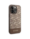 Hurtownia GSM - Etui Guess GUHMP14XHGCFSEW Apple iPhone 14 Pro Max braun/brown Hartschale GCube Stripes MagSafe - GUE2570 - {ean13} - Hurt