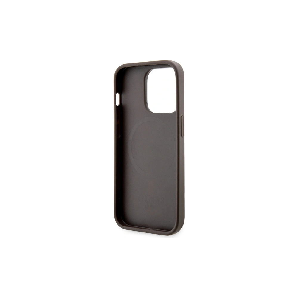 Hurtownia GSM - Etui Guess GUHMP14XHGCFSEW Apple iPhone 14 Pro Max braun/brown Hartschale GCube Stripes MagSafe - GUE2570 - {ean13} - Hurt