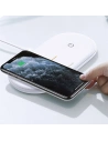 Hurtownia GSM - Încărcător wireless USAMS US-CD120 10W Dual alb/white - USA955 - {ean13} - Hurt