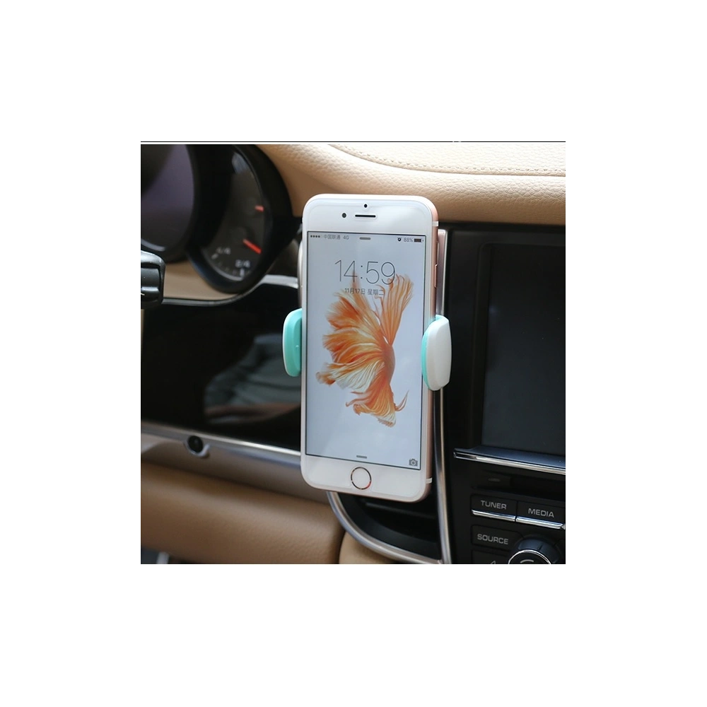 Hurtownia GSM - Suport auto USAMS C-Series Air Vent alb-verde (US-ZJ004) - USA960 - {ean13} - Hurt