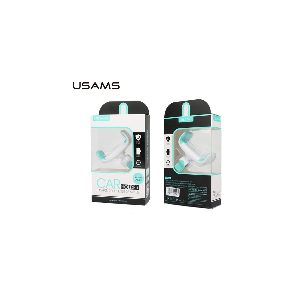 Wholesale USAMS C-Series Car Mount Holder Air Vent white green (US-ZJ004) - USA960 - {ean13} - Hurt
