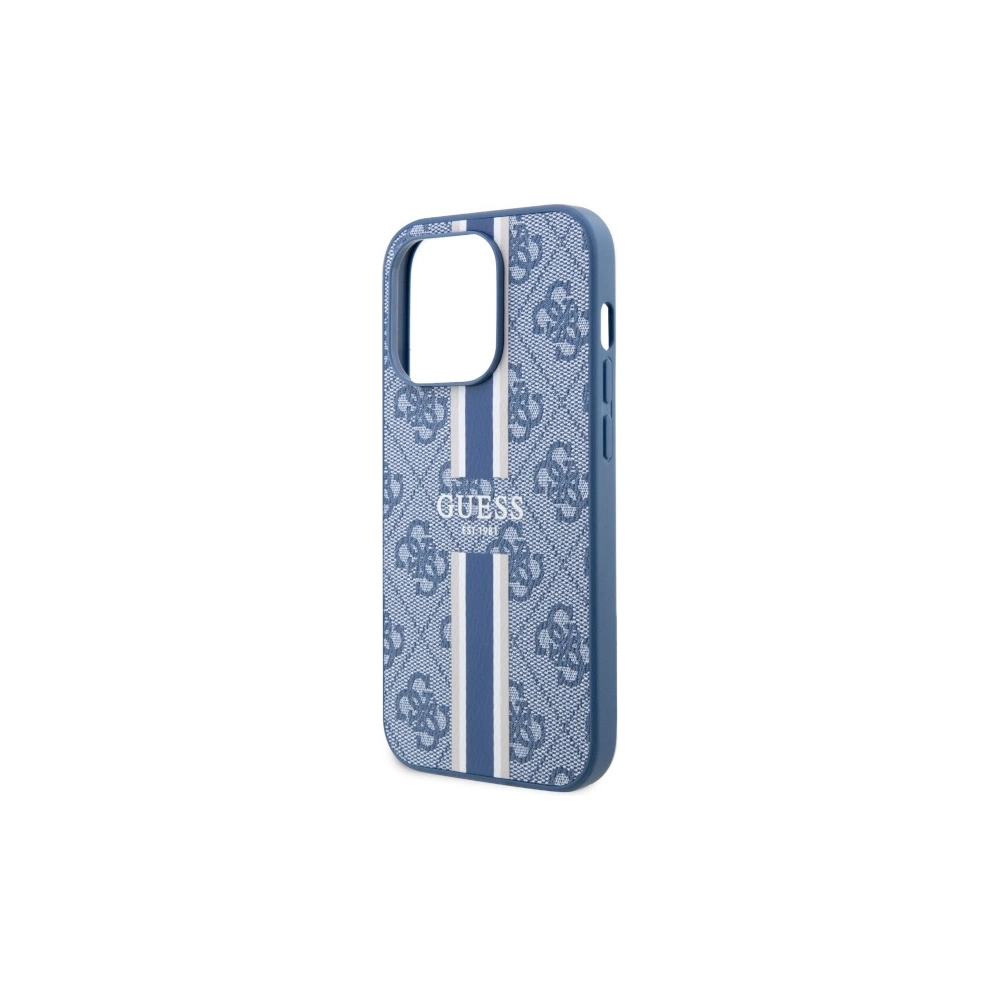 Hurtownia GSM - Etui Guess GUHMP14XP4RPSB Apple iPhone 14 Pro Max niebieski/blue hardcase 4G Printed Stripes MagSafe - GUE2571 - {ean13} - Hurt