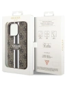 Wholesale Guess GUHMP14XP4RPSW Apple iPhone 14 Pro Max brown hardcase 4G Printed Stripes MagSafe - GUE2574 - {ean13} - Hurt