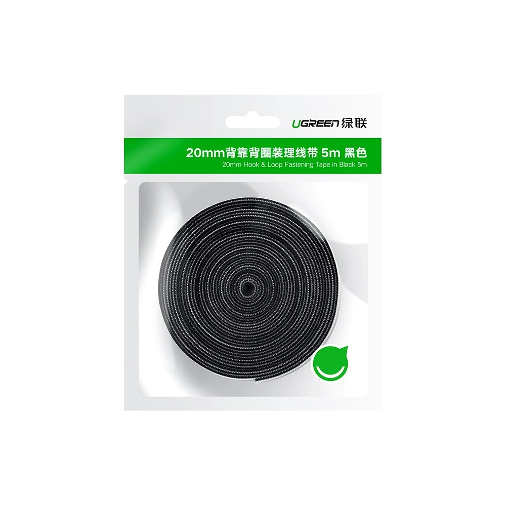 Hurtownia GSM - UGREEN LP124 kábelrendező (tépőzáras) 2m (fekete) - UGR1565 - {ean13} - Hurt
