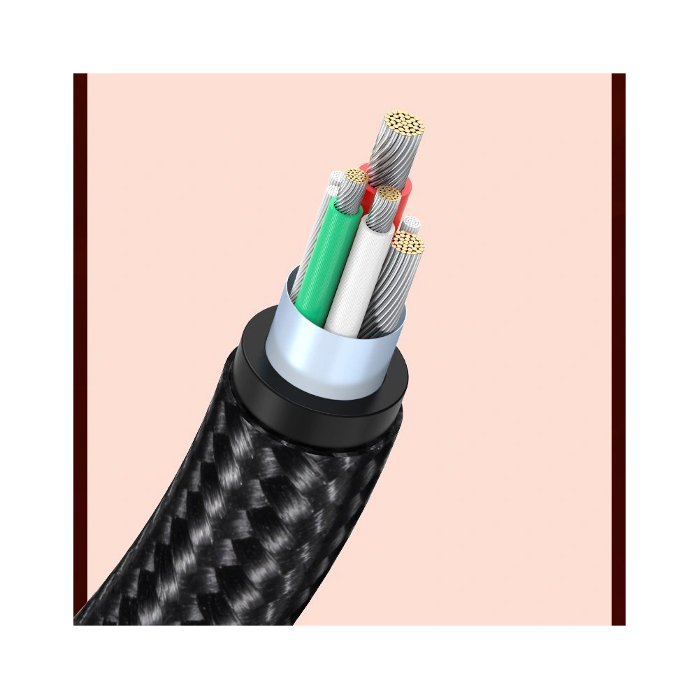 Hurtownia GSM - Cablul unghiular UGREEN US313 USB-A/USB-C 5A Quick Charge 3.0 AFC FCP 0,5 m negru - UGR1566 - {ean13} - Hurt