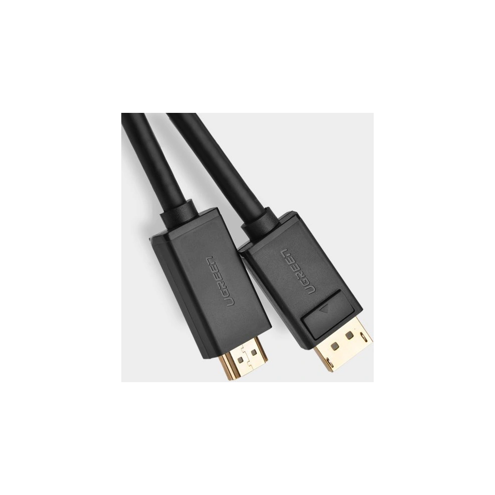 Hurtownia GSM - Einseitiges Kabel UGREEN DP101 DisplayPort/HDMI 4K 30Hz 32AWG 1,5m schwarz - UGR1567 - {ean13} - Hurt