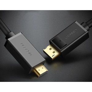 Hurtownia GSM - Cablu unidirecțional UGREEN DP101 DisplayPort/HDMI 4K 30Hz 32AWG 1,5m negru - UGR1567 - {ean13} - Hurt