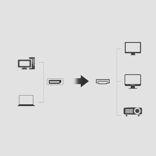 Jednokierunkowy kabel UGREEN DP101 DisplayPort/HDMI 4K 30Hz 32AWG 1,5m czarny
