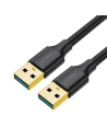 Kabel UGREEN US128 USB-A - USB-A 3.2 Gen 1 1m černý