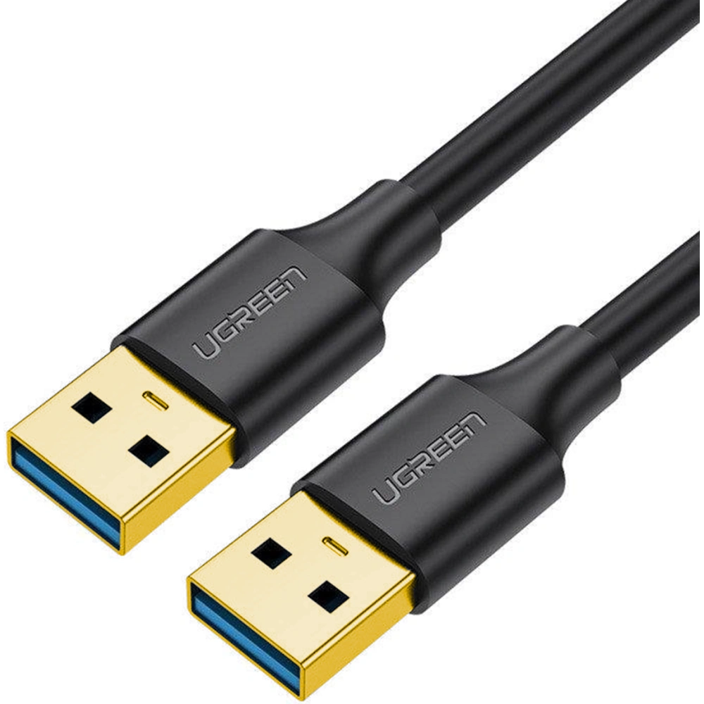 Hurtownia GSM - Cablu UGREEN US128 USB-A - USB-A 3.2 Gen 1 1m negru - UGR1568 - {ean13} - Hurt