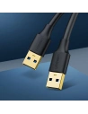 Hurtownia GSM - UGREEN US128 USB-A - USB-A 3.2 Gen 1 1m fekete kábel - UGR1568 - {ean13} - Hurt