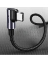 Hurtownia GSM - Cablu unghiular UGREEN US255 USB-C/USB-C Power Delivery 60W 20V 3A 1m negru-gri - UGR1570 - {ean13} - Hurt