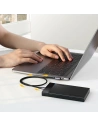 Hurtownia GSM - Cablu unghiular UGREEN US255 USB-C/USB-C Power Delivery 60W 20V 3A 1m negru-gri - UGR1570 - {ean13} - Hurt