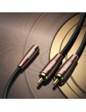 Hurtownia GSM - Kabel audio UGREEN AV198 3,5mm mini jack/2RCA 2m brązowy - UGR1573 - {ean13} - Hurt