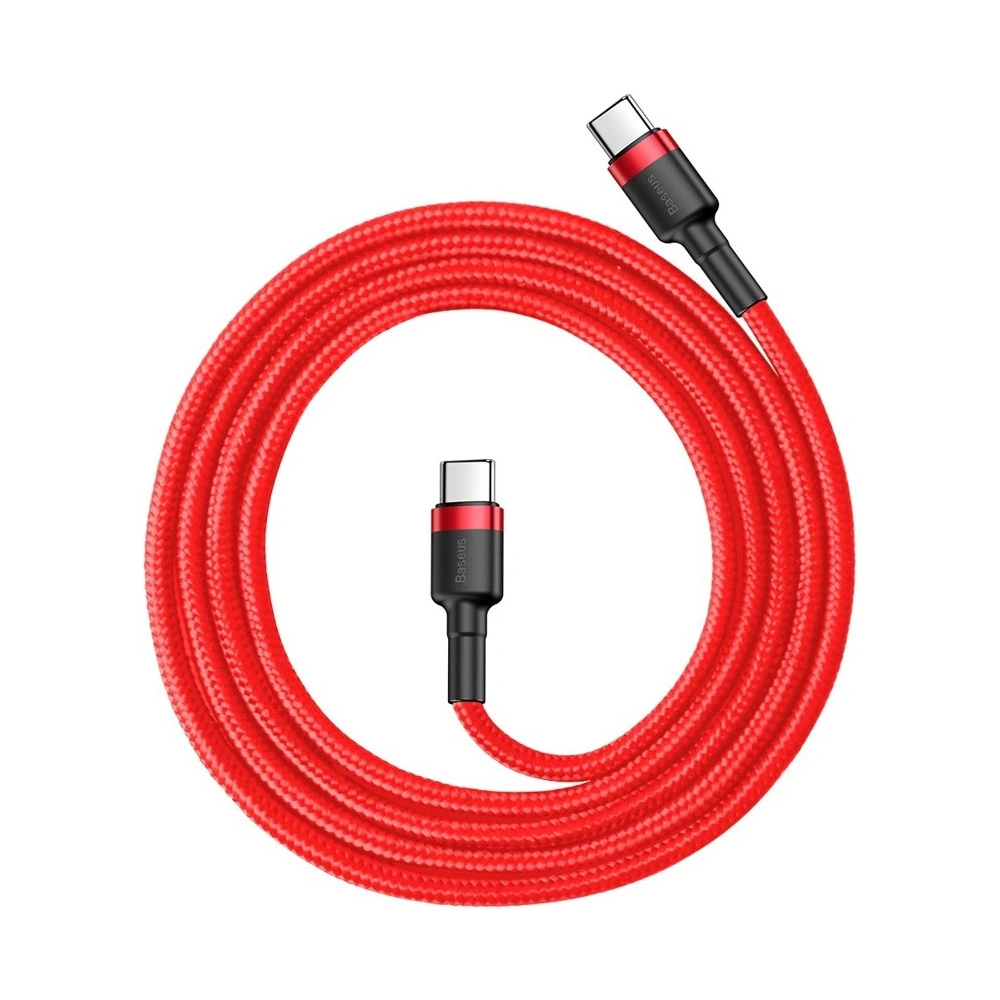 Hurtownia GSM - Cablul Baseus Cafule USB-C/USB-C PD 2.0 60W 20V 3A QC 3.0 1M roșu - BSU4116 - {ean13} - Hurt