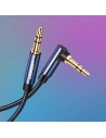 Hurtownia GSM - Kabel audio úhlový UGREEN AV112 AUX 2x mini jack 3,5mm 1m modrý - UGR1576 - {ean13} - Hurt