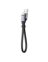 Hurtownia GSM - Cablul plat Baseus Simple USB-A/USB-C SuperCharge 5A 40W Quick Charge 3.0 QC 3.0 23cm gri - BSU4119 - {ean13} - Hurt