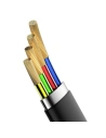 Hurtownia GSM - Płaski kabel Baseus Simple USB-A/USB-C SuperCharge 5A 40W Quick Charge 3.0 QC 3.0 23cm szary - BSU4119 - {ean13} - Hurt