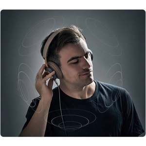 Kabel audio kątowy UGREEN AV112 AUX 2x mini jack 3,5mm 1,5m niebieski