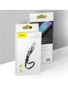 Hurtownia GSM - Cablul plat Baseus Simple USB-A/USB-C SuperCharge 5A 40W Quick Charge 3.0 QC 3.0 23cm gri - BSU4119 - {ean13} - Hurt