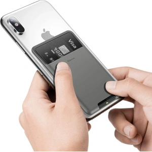 Hurtownia GSM - Baseus Case selbstklebend Karte Karte Dokumente für Telefon dunkelgrau - BSU4120 - {ean13} - Hurt