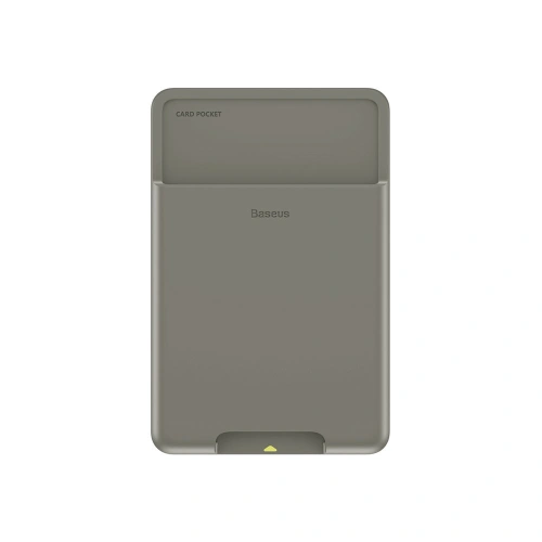 Etui Baseus samoprzylepne na karty dokumenty do telefonu ciemnoszary