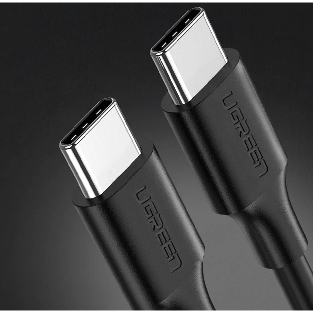 Hurtownia GSM - Cablu UGREEN US286 USB-C/USB-C 3A 1,5m negru - UGR1579 - {ean13} - Hurt