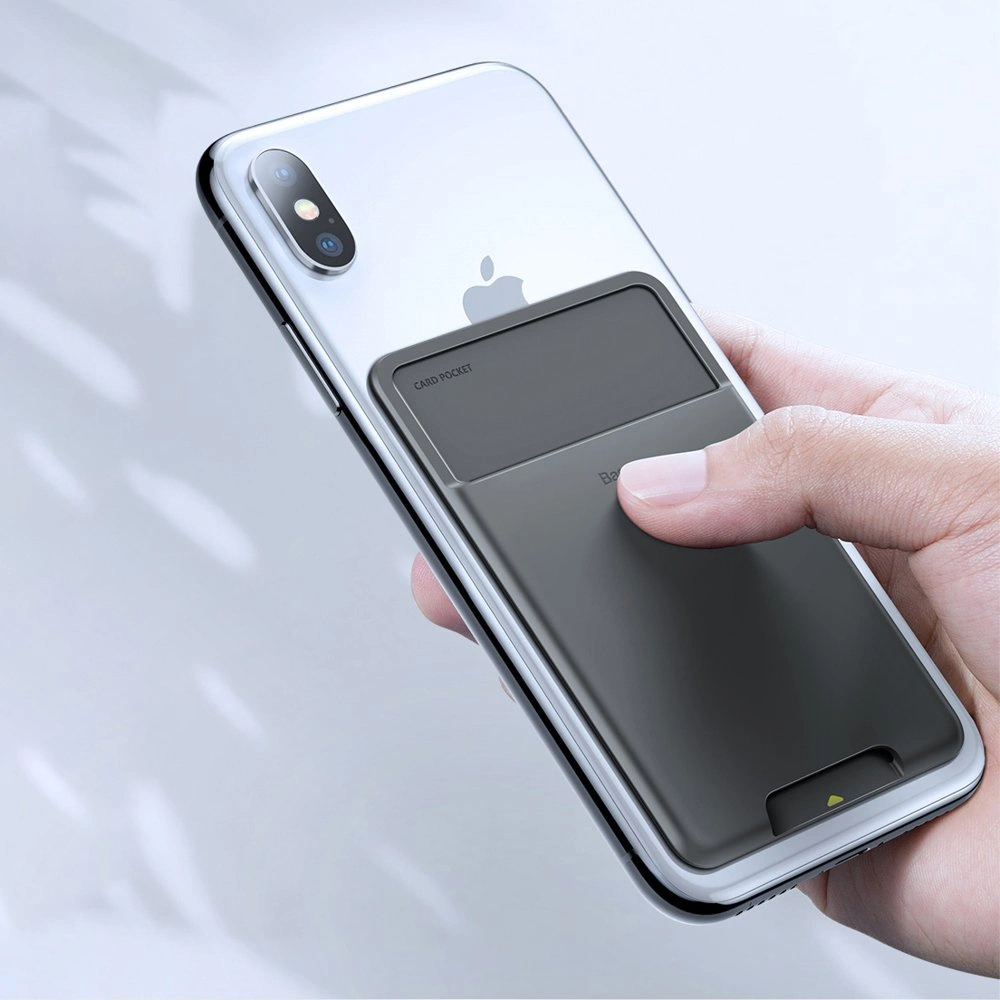 Hurtownia GSM - Baseus Case selbstklebend Karte Karte Dokumente für Telefon dunkelgrau - BSU4120 - {ean13} - Hurt
