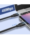 Wholesale UGREEN US286 USB-C/USB-C Cable 3A 1,5m black - UGR1579 - {ean13} - Hurt