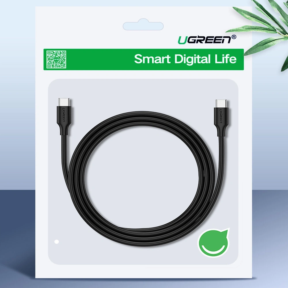 Hurtownia GSM - Cablu UGREEN US286 USB-C/USB-C 3A 1,5m negru - UGR1579 - {ean13} - Hurt