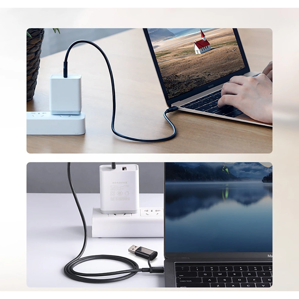 Hurtownia GSM - Cablu UGREEN US286 USB-C/USB-C 3A 1,5m negru - UGR1579 - {ean13} - Hurt