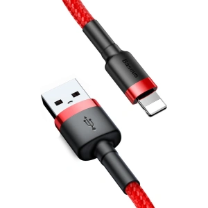 Hurtownia GSM - Kabel Baseus Cafule USB-A/Lightning QC 3.0 2A 3M czerwony - BSU4121 - {ean13} - Hurt