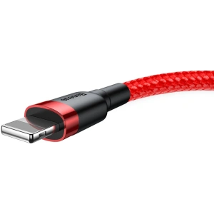 Hurtownia GSM - Kabel Baseus Cafule USB-A/Lightning QC 3.0 2A 3M czerwony - BSU4121 - {ean13} - Hurt