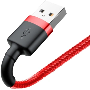 Hurtownia GSM - Kabel Baseus Cafule USB-A/Lightning QC 3.0 2A 3M czerwony - BSU4121 - {ean13} - Hurt