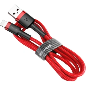Hurtownia GSM - Kabel Baseus Cafule USB-A/Lightning QC 3.0 2A 3M czerwony - BSU4121 - {ean13} - Hurt