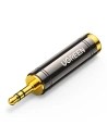 Audio-Adapter UGREEN AV168 Mini-Klinke 3,5mm/6,35mm grau