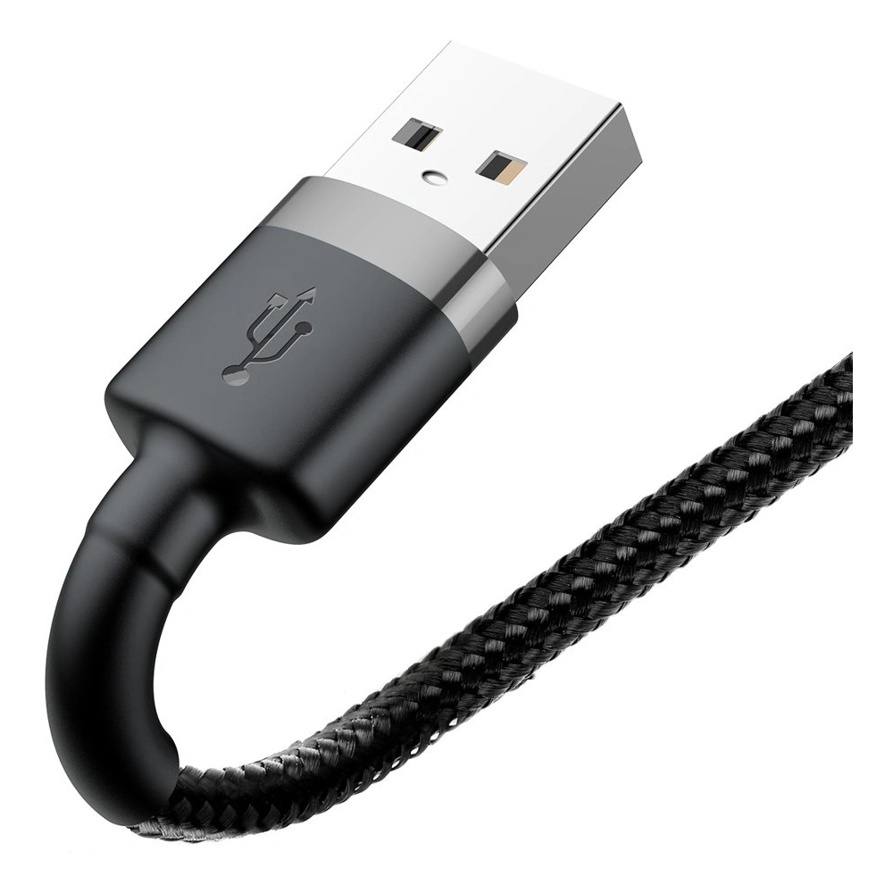 Hurtownia GSM - Kabel Baseus Cafule USB-A/Lightning QC 3.0 2A 3M schwarz-grau - BSU4122 - {ean13} - Hurt