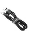 Hurtownia GSM - Kabel Baseus Cafule USB-A/Lightning QC 3.0 2A 3M schwarz-grau - BSU4122 - {ean13} - Hurt