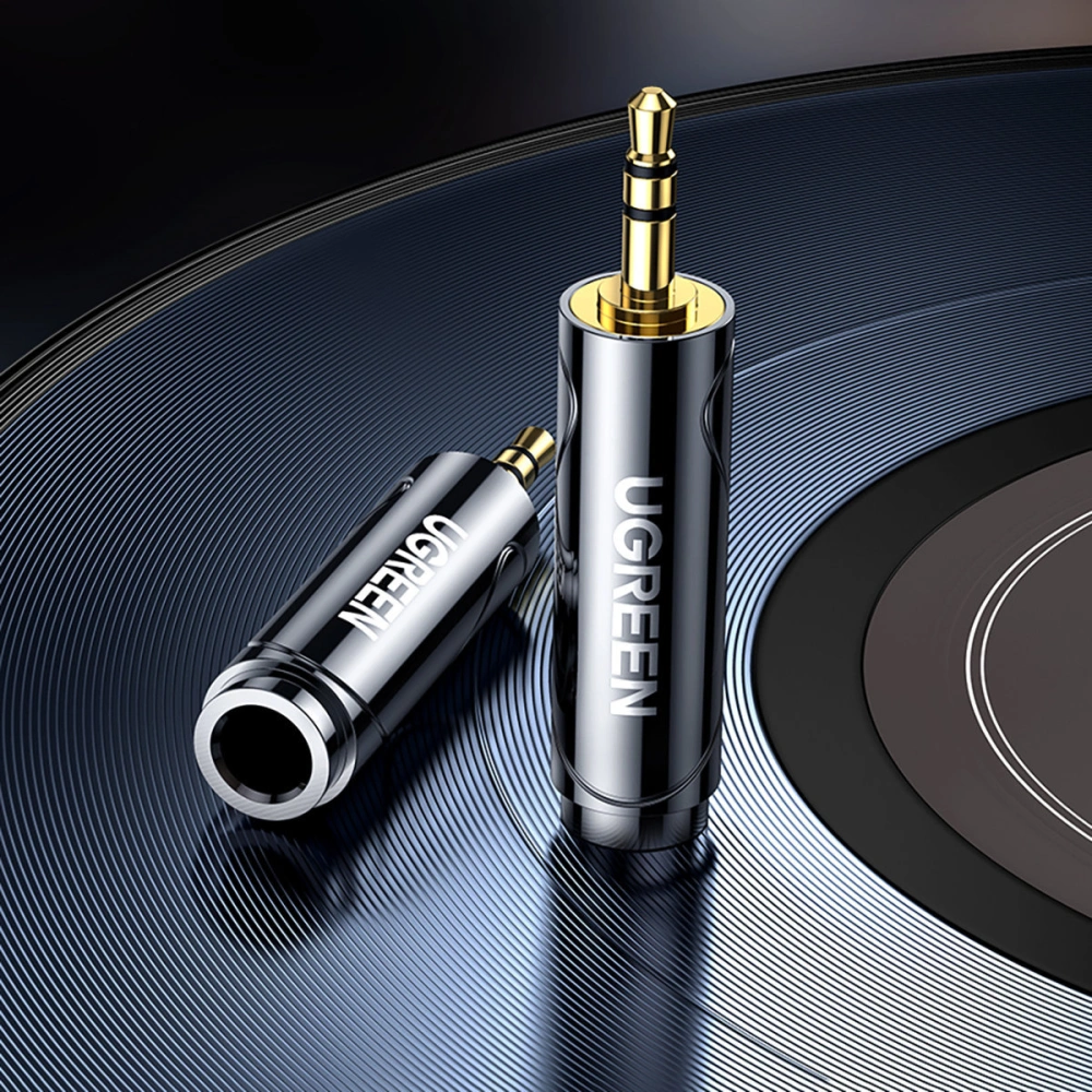 Hurtownia GSM - Audio-Adapter UGREEN AV168 Mini-Klinke 3,5mm/6,35mm grau - UGR1580 - {ean13} - Hurt