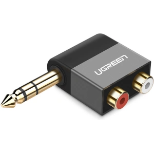 Wholesale UGREEN AV147 jack 6.35mm/2xRCA Cable black - UGR1581 - {ean13} - Hurt