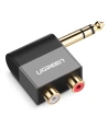 Hurtownia GSM - Kabel audio UGREEN AV147 jack 6.35mm/2xRCA czarny - UGR1581 - {ean13} - Hurt