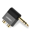 Hurtownia GSM - Kabel audio UGREEN AV147 jack 6.35mm/2xRCA czarny - UGR1581 - {ean13} - Hurt