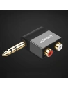 Hurtownia GSM - Kabel audio UGREEN AV147 jack 6.35mm/2xRCA czarny - UGR1581 - {ean13} - Hurt