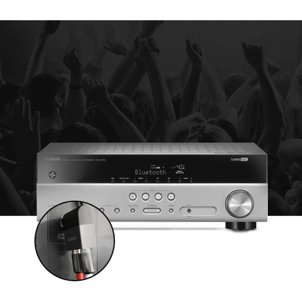 Hurtownia GSM - Audio kábel UGREEN AV147 jack 6.35mm/2xRCA fekete - UGR1581 - {ean13} - Hurt