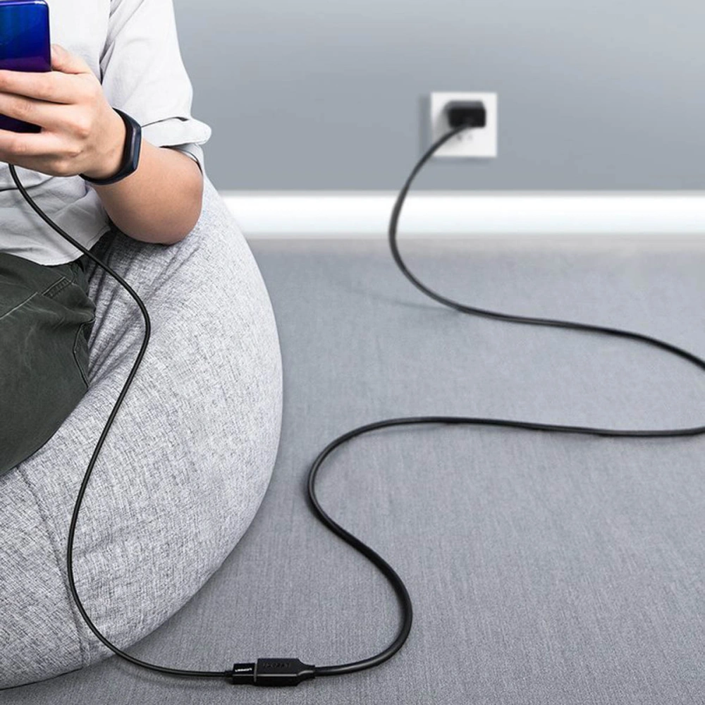 Hurtownia GSM - UGREEN US129 USB-A/USB-A 3.0 5Gb/s hosszabbító kábel 0.5m fekete - UGR1582 - {ean13} - Hurt