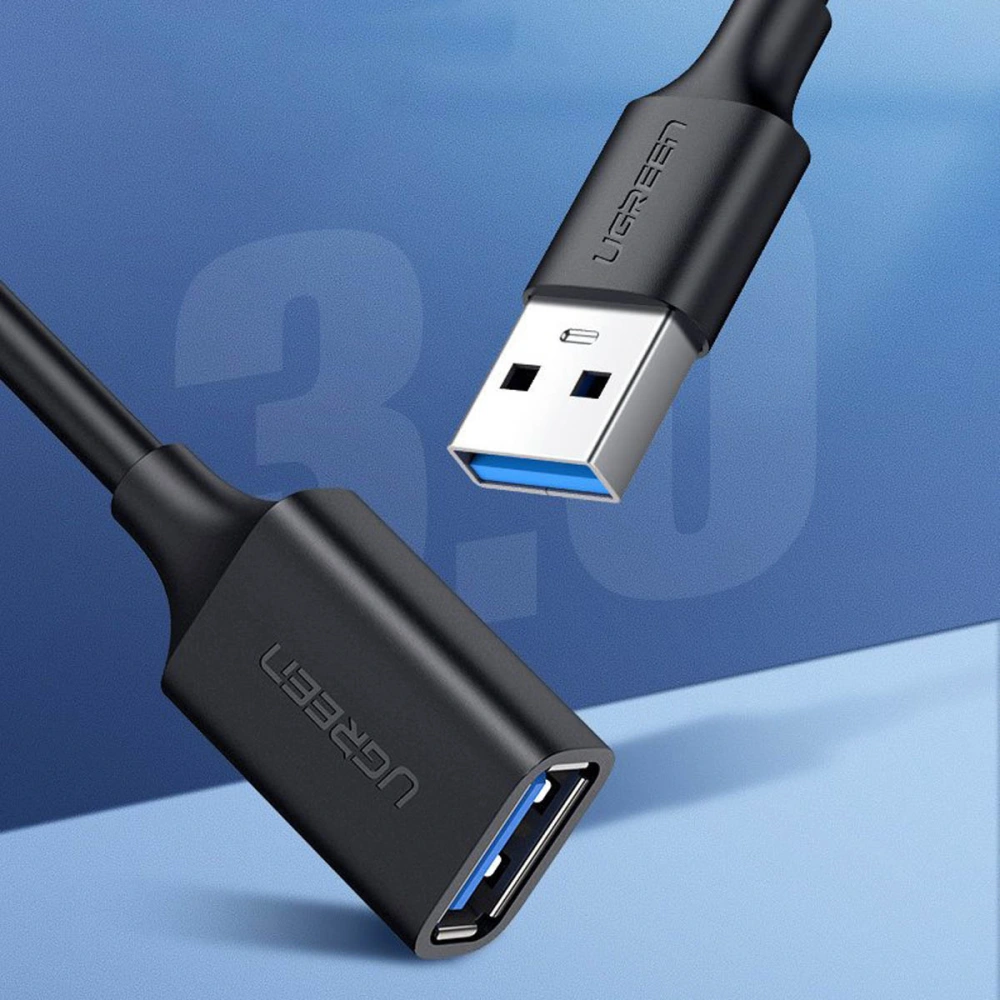 Hurtownia GSM - UGREEN US129 USB-A/USB-A 3.0 5Gb/s hosszabbító kábel 0.5m fekete - UGR1582 - {ean13} - Hurt