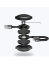 Wholesale Baseus Golden Loop 3in1 USB-A/microUSB - Lightning - USB-C Cable 3.5A 35cm-120cm black - BSU4125 - {ean13} - Hurt