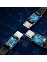 Wholesale Baseus Golden Loop 3in1 USB-A/microUSB - Lightning - USB-C Cable 3.5A 35cm-120cm black - BSU4125 - {ean13} - Hurt