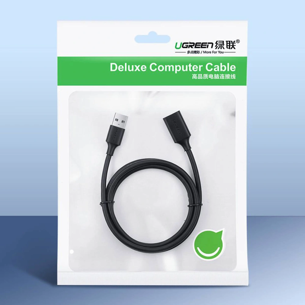 Hurtownia GSM - UGREEN US129 USB-A/USB-A 3.0 5Gb/s hosszabbító kábel 0.5m fekete - UGR1582 - {ean13} - Hurt